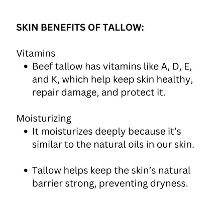 Grass Fed Tallow Balm Lavender Frankincense - Whipped Beef Tallow Moisturizer with Essential Oils - Anti-Aging Face Cream & Body Balm - Natural Organic Tallow Skin Care”