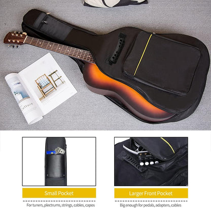 Guitar Bags - 1/2/3 Pack Gig Bags, 38-41 Inch Electric & Acoustic - photo 3