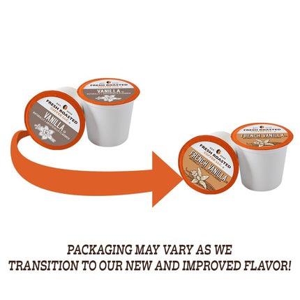 Fresh Roasted Coffee, The Great Eight, Flavored Coffee Pod Variety Pack, K-Cup Compatible, 96 Count