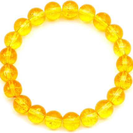 Natural Gemstone Beaded Stretch Bracelet for Men & Women | Handmade 8mm Stone Jewelry | Zodiac Chakra Elastic Bracelet | Meaningful Gift Collection