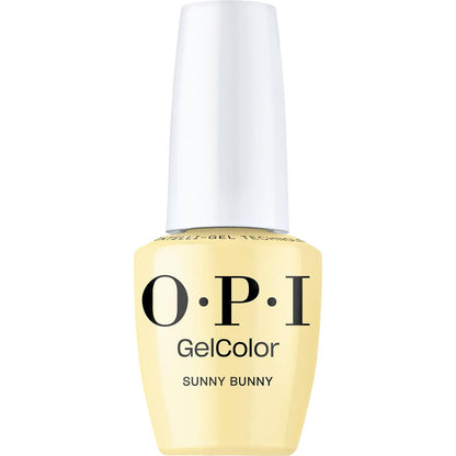 Sunny Bunny Semi-Sheer Soft Warm Yellow Crème LED Cure Gel Nail Polish, 0.5 fl oz