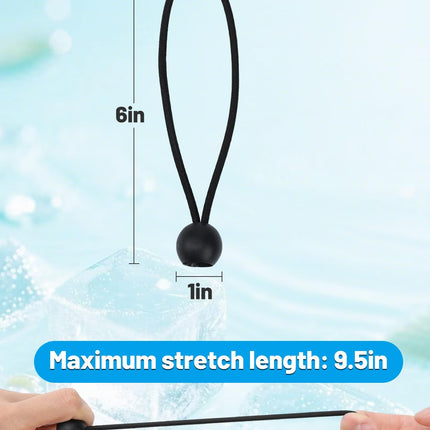 30pcs 6in Heavy-Duty Bungee Cords with Balls for Tarp Shade Cloth