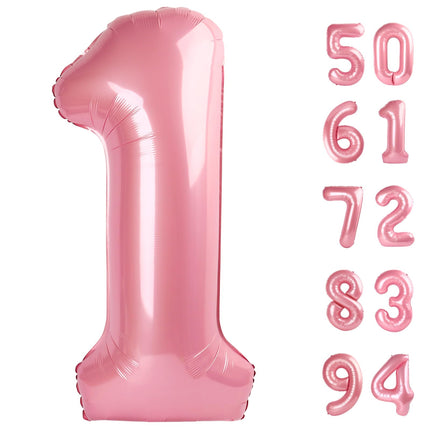Gold 1 Balloon - Number Balloon 40 Inch, 1st Gold Birthday Decorations