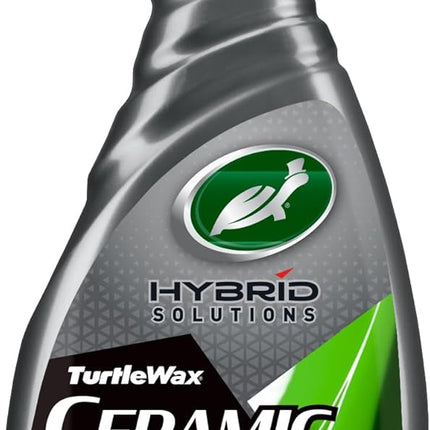 Turtle Wax Hybrid Solutions Ceramic Spray Coating, High Shine Car Wax, Offers Durable Paint Protection, Extreme Water Beading Action, Safe for Glass, Wheels, Trim and More, 16 oz (Pack of 1)