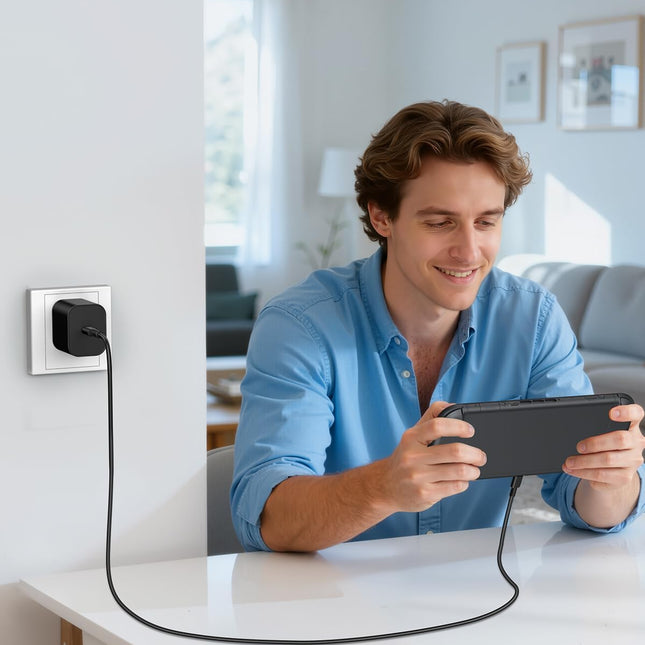 Switch 2 Charger with 3.3FT(1M) Charging Cable - 60W AC Power Adapter