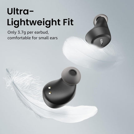 Wireless Earbuds Bluetooth 5.3 Light Weight in Ear IPX5 Waterproof Headphones 2 Mic for AI Calls, Immersive Premium Sound Bass Headset with Charging Case, 32 Presets EQ Customization via App