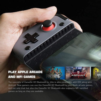 GameSir X2 Bluetooth Mobile Gaming Controller,Phone Controller for Android and iOS,Wireless Mobile Game Controller Grip (Renewed)