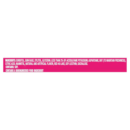 Trident Bubblegum Sugar Free Gum, Travel Accessories, 12 Packs of 14 Pieces (168 Total Pieces)
