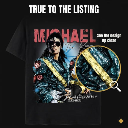 Music Legend Graphic Shirt | Vintage Pop Icon Tribute T-Shirt | Greatest Entertainer Fan Gift | Retro Concert Style Fan Tee