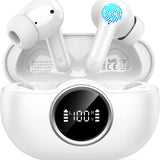 Bluetooth 5.4 Bass Wireless Earbuds with ENC Mics