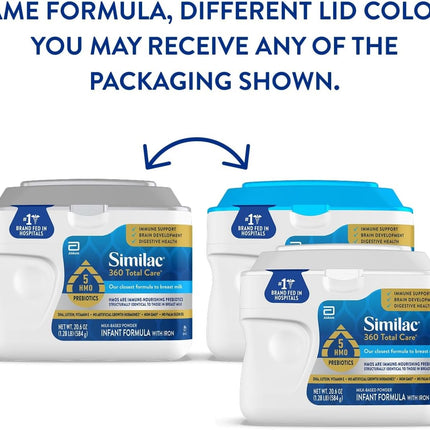 Infant Formula, Has 5 HMO Prebiotics, Our Closest Formula to Breast Milk, Baby Formula Powder, 20.6-oz Tub