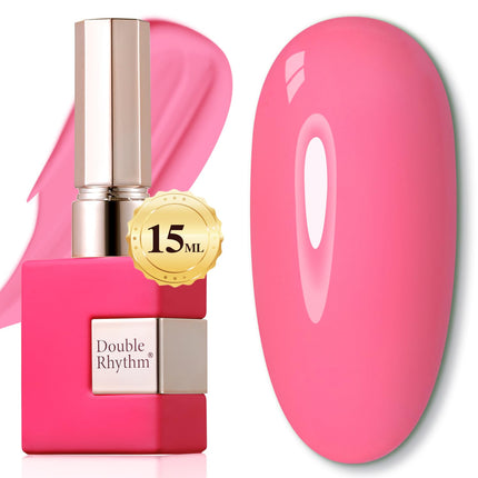 15ML Gel Nail Polish Pure Sheer Same Color Same Bottle Soak Off Gel Polish Art Manicure Salon DIY at Home for Women (Burgundy-A1129)