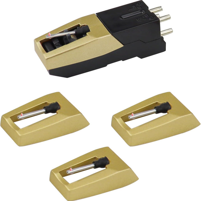 Record Player Needle, Upgraded Record Player Cartridge with Diamond Stylus Replacement for Crosley, ION, LP