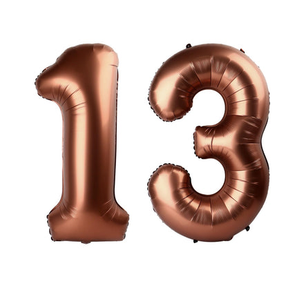 Gold 1 Balloon - Number Balloon 40 Inch, 1st Gold Birthday Decorations