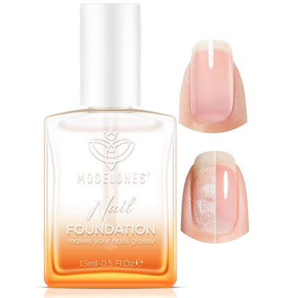 Nail Strengthener and Growth, Fall Rose Brown Nail Polish Care