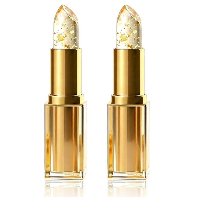 PH Color Changing Lipstick, 2 Pcs Skin-Adaptive Long Lasting