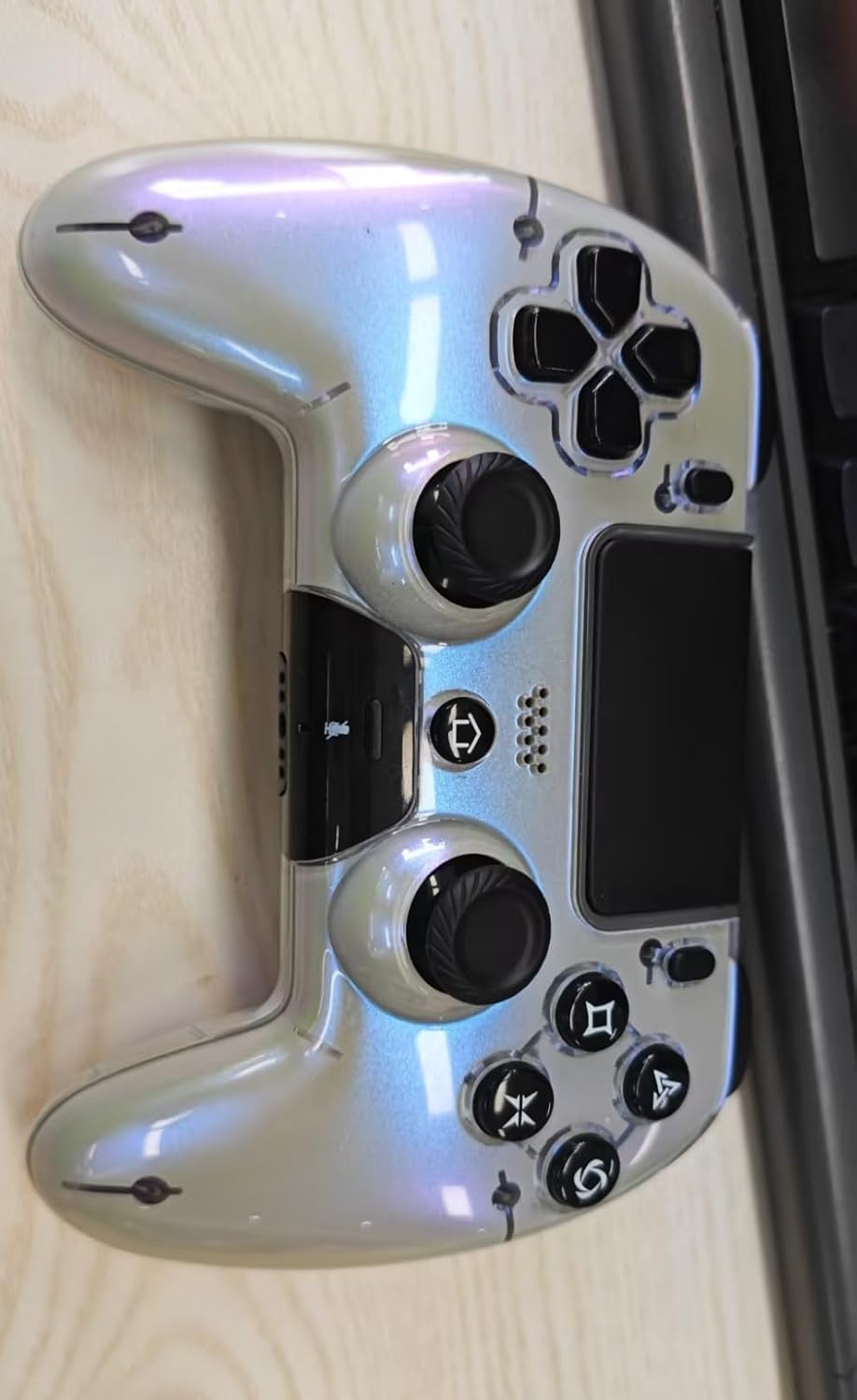 Wireless Hall Effect Game Controller with LED Lighting