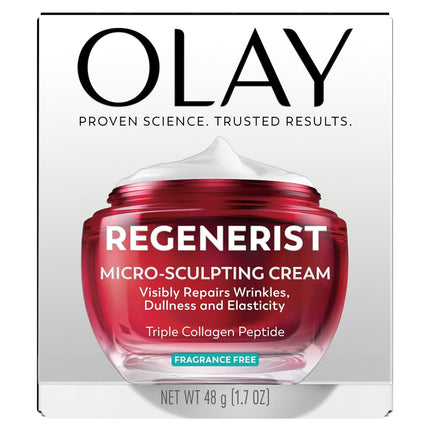 Face Moisturizer, Micro-Sculpting Cream for Women, Fragrance-Free - Anti-Aging, Anti-Wrinkle, Firming - photo 13