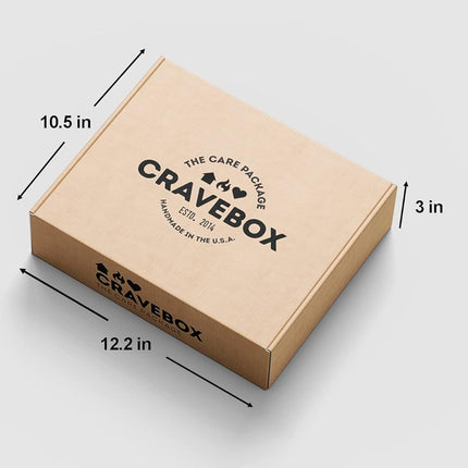 CRAVEBOX Snacks Box Variety Pack Care Package (45 Count) Easter Treats Gift Basket Adults Kids Grandkids Guys Girls Women Men Boyfriend Birthday Cookies Chips College Student Office School