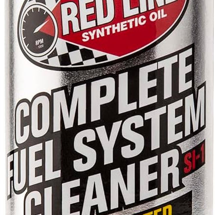 Red Line 60102 SI-1 Complete Fuel System Cleaner, Cleans and Prevents Corrosion in Fuel Systems, Cleans Injectors, Carburetors, Valve and Combustion Chamber Deposits - (1 Pack - 4 oz)