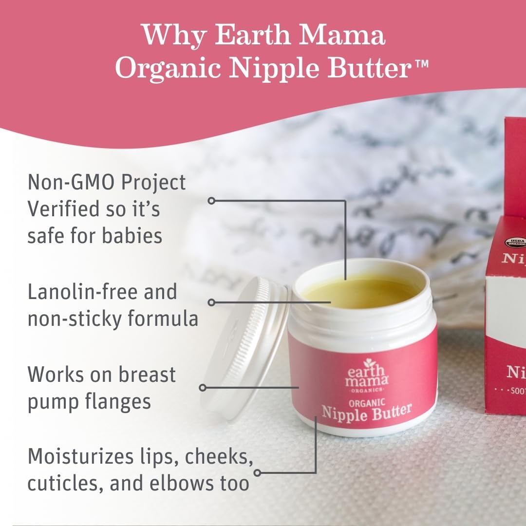 Organic Lanolin-Free Nipple Butter, 2 fl oz - photo 2
