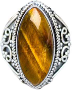 925 Sterling Silver Ring For Women & Girls, Mystic Quartz Ring Gemstone — Home & Lifestyle