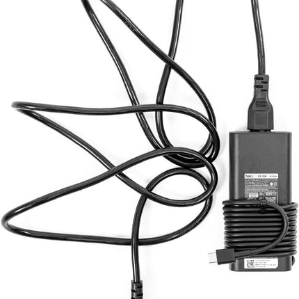 Dell 65W USB-C Laptop Charger for XPS and Latitude 5000 - Power Cord Included
