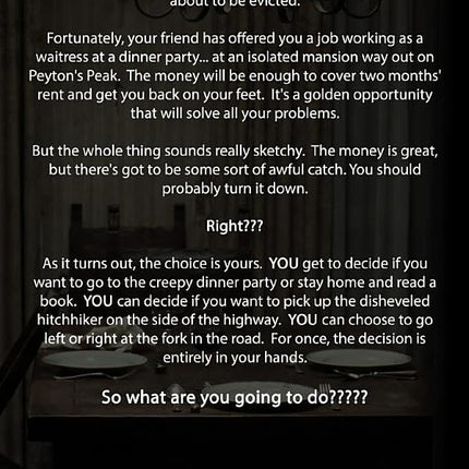 The Dinner Party: A Pick Your Poison Adventure