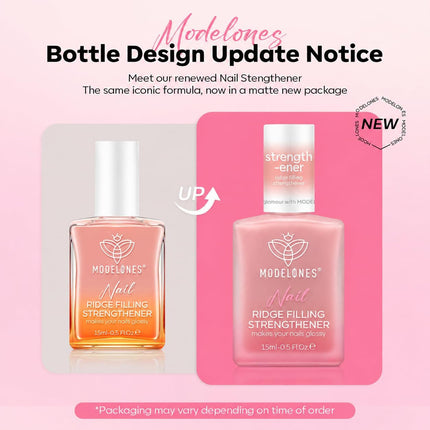 Nail Strengthener and Growth, Nude Natural Glow Nail Polish