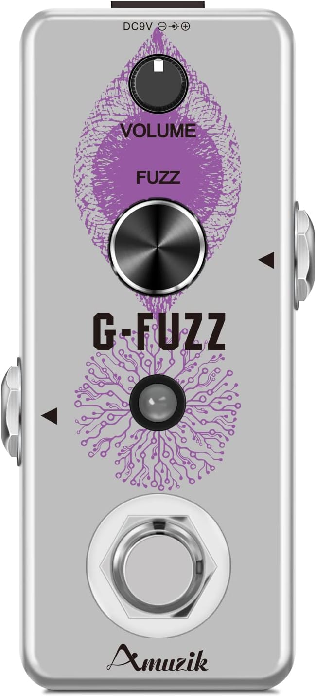 Classic Guitar Pedals Analog Fuzz Effect Pedal Vintage