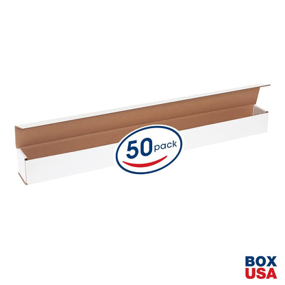 24 x 2 x 2 in White Corrugated Mailers, Pack of 50 - photo 2