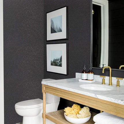 Black Silk Wallpaper Peel and Stick Self Adhesive Removable Contact Paper
