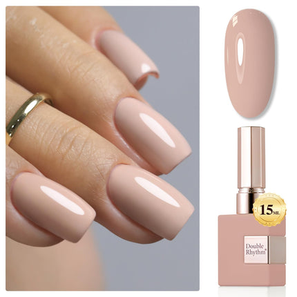 15ML Gel Nail Polish Pure Sheer Same Color Same Bottle Soak Off Gel Polish Art Manicure Salon DIY at Home for Women (Burgundy-A1129)