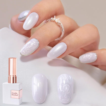 15ML Gel Nail Polish Pure Sheer Same Color Same Bottle Soak Off Gel Polish Art Manicure Salon DIY at Home for Women (Burgundy-A1129)