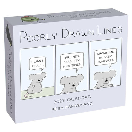 Poorly Drawn Lines 2027 Day-to-Day Calendar
