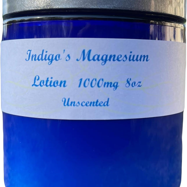 Magnesium Body Lotion, 1000 mg, 8 oz, Unscented, with Shea Butter and Coconut Oil
