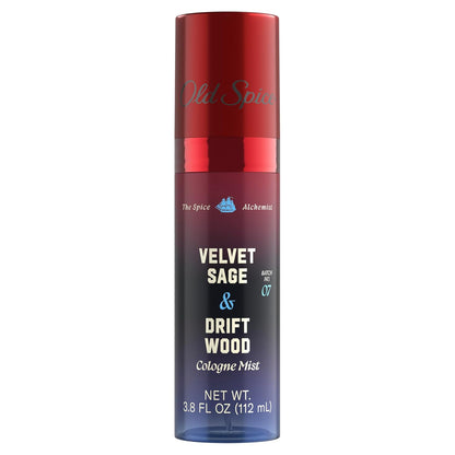 Velvet Sage + Driftwood Cologne Mist for Men, 3.8 oz