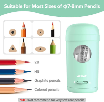 Electric Pencil Sharpener, Fully Automatic Pencil Sharpener - photo 3