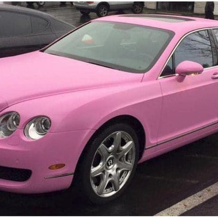 Averry SW900 Satin Bubblegum Pink | 514-O | Vinyl CAR WRAP Film (Sample 3in x 5in)