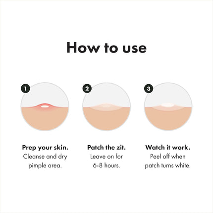 Mighty Patch™ Invisible+ Patch - Daytime Hydrocolloid Acne Pimple Patches for Covering Zits and Blemishes, Ultra Thin Spot Stickers for Face and Skin (24 Medium and 15 Small Patches)