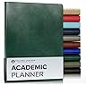 Amazon.com : Gallery Leather Desk Weekly Monthly Planner 2025-2026, Elegantly Bound Calendar Planner and Notebook with Stylish Gold-Gilded Page Edges, 12 Months - Acadia Malibu - 8 x 5.5 " : Office Products