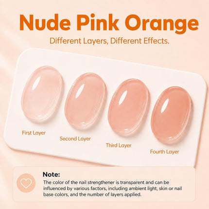 Nail Strengthener and Growth, Nude Natural Glow Nail Polish