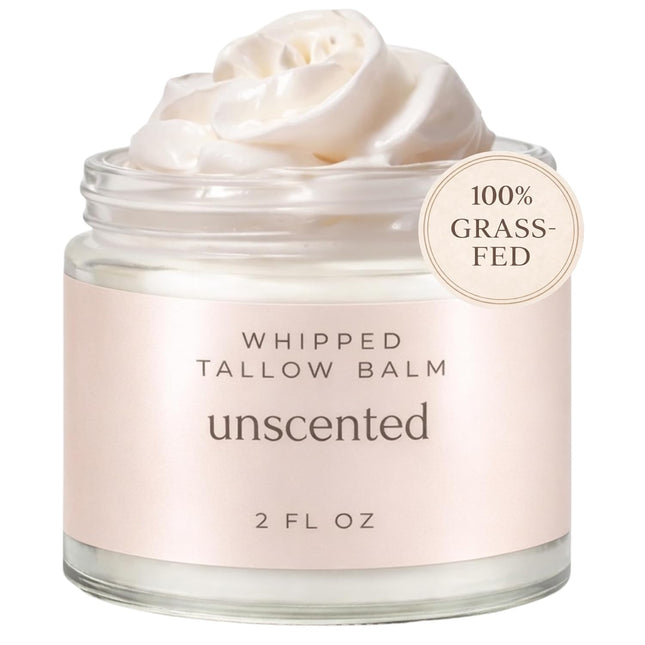 Whipped Tallow Balm – 100% Grass Fed Beef Tallow for Baby
