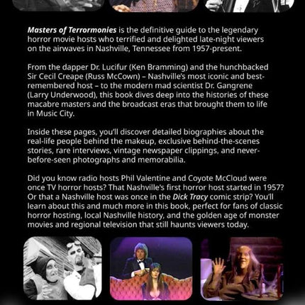 Masters of Terrormonies: The History of TV Horror Movie Hosts in Nashville, Tennessee
