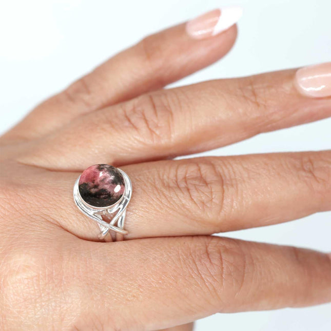 Boho Natural Gemstone Jewelry with Pearl and Amethyst