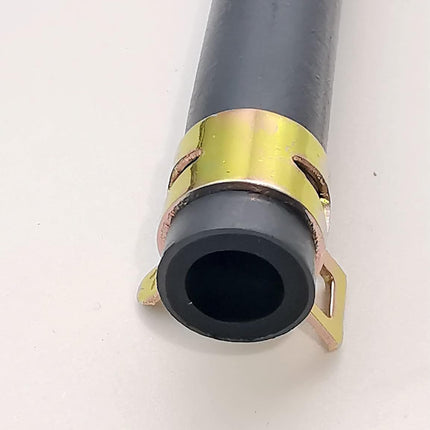 YAMAKATO 10 Feet 1/4 Inch ID Fuel Line Hose for Kawasaki Kohler Briggs & Stratton Small Gas Diesel Powersports Engines and Generators w/ 20 Clamp Rubber Black