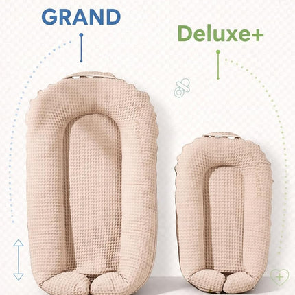 Deluxe+ Grand Dock Replacement Cover Doc a tot Parts Waffle Cotton Cream (Grand)