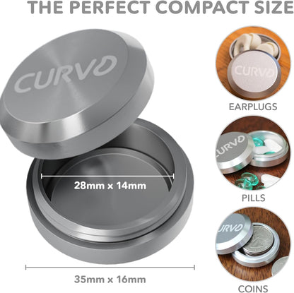 Premium Carrying Case – Durable Travel Keychain Container, Medicine Pill Organizer & Travel Pill Box - photo 3