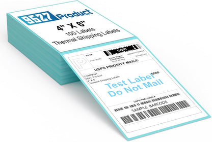 Fanfold 4 x 6 Direct Thermal Labels White Perforated Shipping Labels