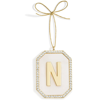 Christmas Initial Ornaments